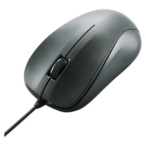 エレコム マウス 有線 Mサイズ 3ボタン USB 光学式 ブラック ROHS指令準拠 M-K6URBK/RS エレコム マウス 有線 Mサイズ 3ボタン USB 光学式 ブラック ROHS指令準拠 M-K6URBK/RS