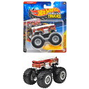 ホットウィール(Hot Wheels) モンスタートラック 1:64 ファイブ・アラーム 乗り物おもちゃ ミニカー 3歳から レッド JGR04