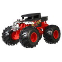 ホットウィール(Hot Wheels) モンスタートラック ビッグサイズ ボーンシェイカー 1:24サイズ 乗り物おもちゃ ミニカー 3歳から レッド HNM40