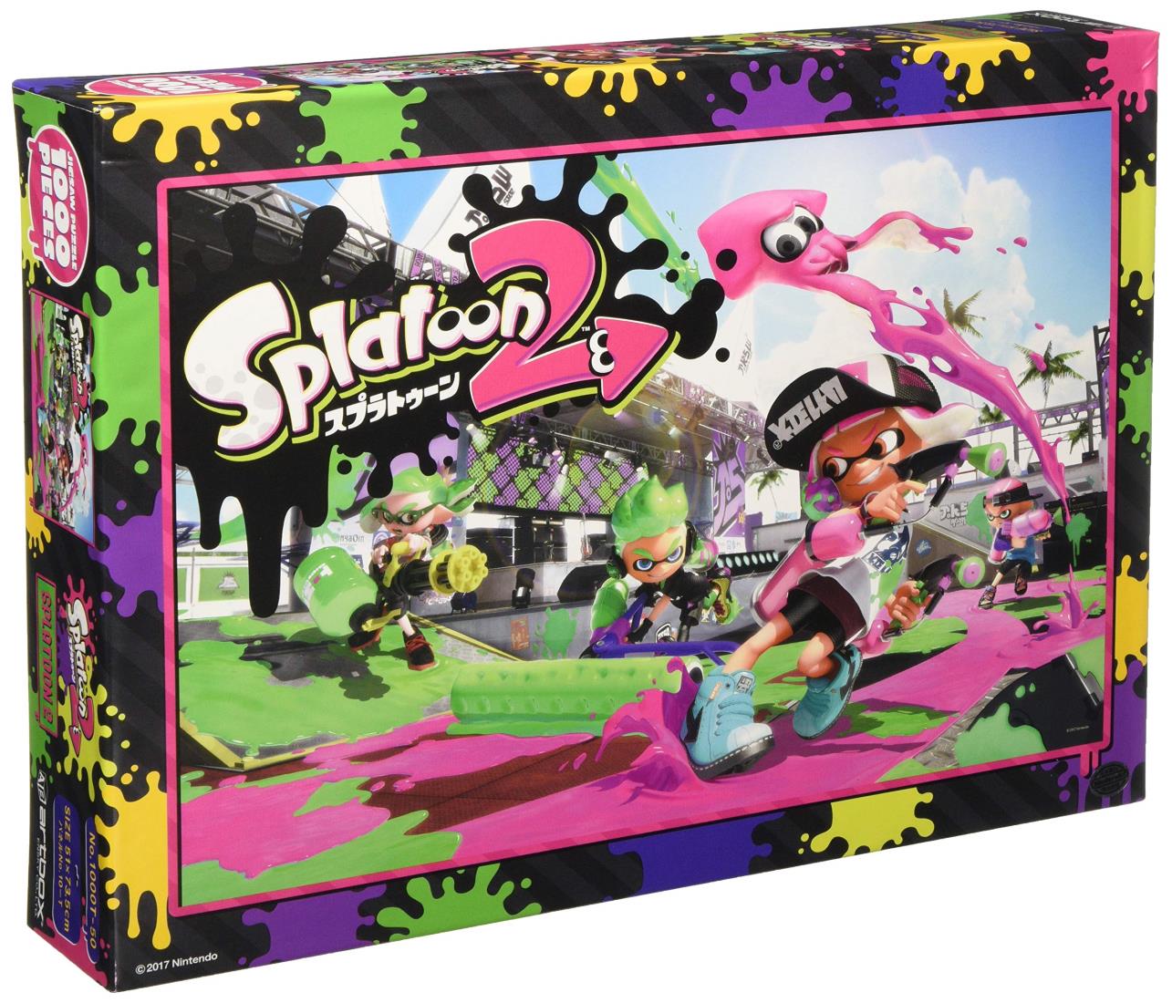 エンスカイ(ENSKY) スプラトゥーン2 Splatoon 2 51×73.5cm ジグソーパズル 1000ピ...