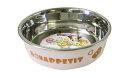 ドギーマン ステンレス食器 ごはんにゃわん ピンク 犬用 S サイズ