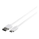 バッファロー BUFFALO USB2.0ケーブル(AtoC)2.0m ホワイト BSUAC220WH(2)