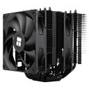 Thermalright Phantom Spirit 120 SE ブラック CPU クーラー、デュアル TL-C12B V2 PWM ファンとダブル タワー、7 ヒート パイプ ヒートシンク クーラー、AM4/AM5&Intel LGA1851/1700/115X/1200、コンピューター CPU 冷却、ブラック