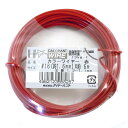 ダイドーハント (DAIDOHANT) 針金 ビニー ル被覆 カラーワイヤー レッド ( 赤 ) 太さ #16 (1.6 mm x 長さ 6m 10155828