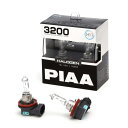 PIAA ヘッドライト・フォグランプ用 ハロゲン H11 3200K 車検対応 2個入 12V 55W HS6011