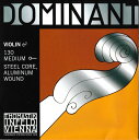 Dominant No.130 ヴァイオリン弦 スチール/アルミ巻 E線 (4/4) ボールエンド