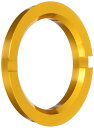 KYO-EI(協永産業) HUB CENTRIC RING 73mm/56mm 2個入り ツバ付 アルミ製/ゴールド U7356