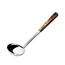 トラモンティーナ 木柄レードル ポリウッド 32cm ダーク 食洗機対応 軽量 耐久性 天然木 ブラジル製 21157/190 TRAMONTINA