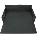 ボンフォーム(BONFORM) 防水ラゲージカバー軽/普通車 荷室用 丸洗いOK 125x160cm ブラック 7286-16BK