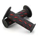 デイトナ(Daytona) PROGRIP(プログリップ) バイク用 グリップ ハンドル径φ22.2(原付)用 115mm 耐振ゲル エンド非貫通 724Miniタイプ レッド 98070|詳細画像