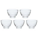 HARIO(ハリオ) 耐熱ガラスカップ5個セット 電子レンジ/オーブン/食洗機対応 170ml 日本製 HU-3012