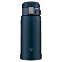 象印マホービン 水筒 360ml ワンタッチマグ 軽量&コンパクト スタンダードタイプ 保温・保冷 ネイビー S M-SF36-AD