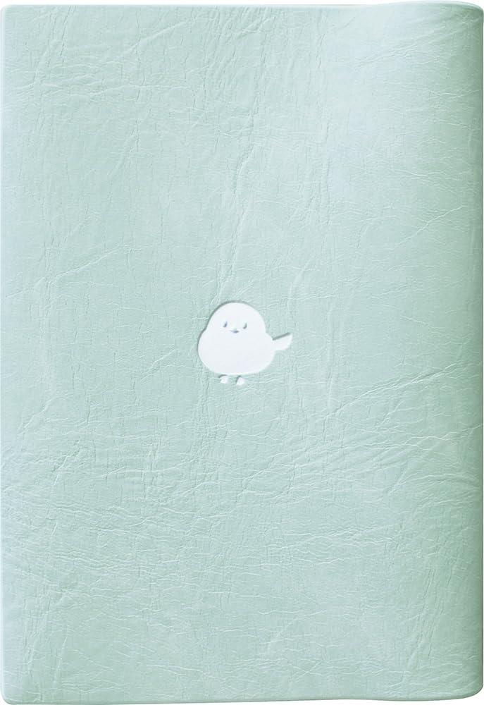 エルコミューン ブックカバー 文庫 ポイント ブックカバー シマエナガ PBC022(3)