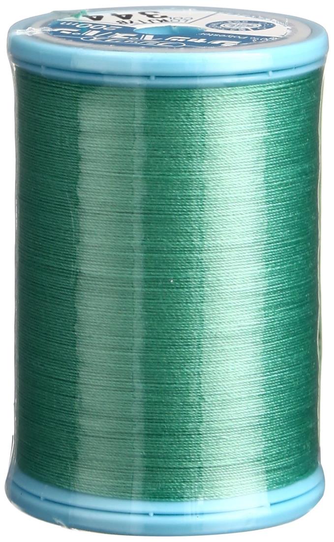 フジックス FUJIX シャッペスパン 普通地 用 ミシン糸 太さ 60番 200m巻 #344 緑系 F56