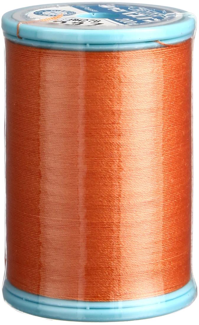 フジックス FUJIX シャッペスパン 普通地 用 ミシン糸 太さ 60番 200m巻 #237 オレンジ系 F56