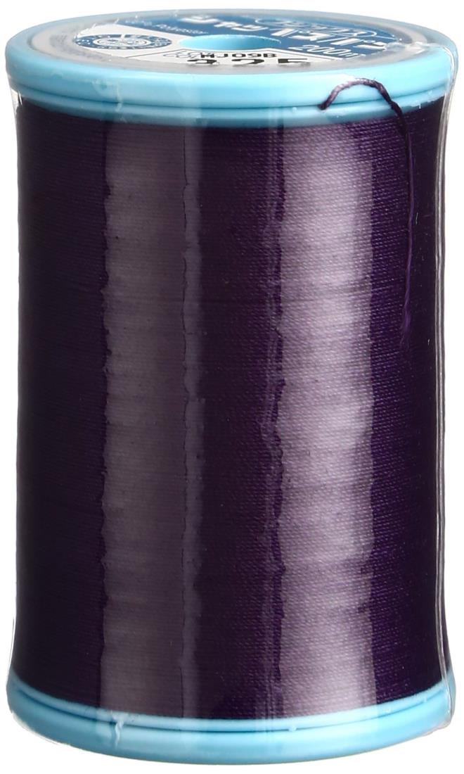 フジックス FUJIX シャッペスパン 普通地 用 ミシン糸 太さ 60番 200m巻 #325 パープル系 F56