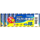 東芝 アルカリ乾電池 単3形1パック10本入 LR6L 10MP