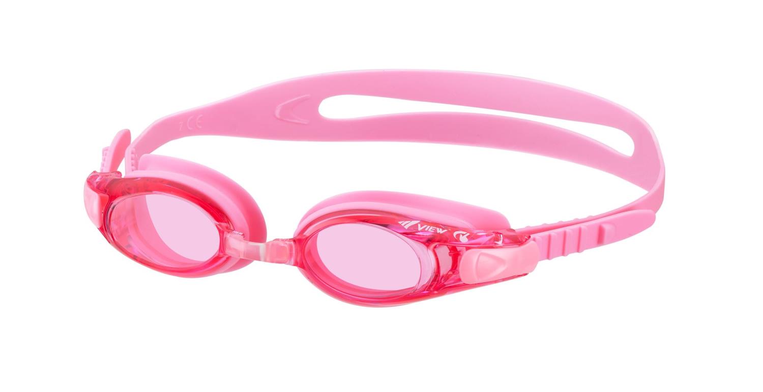 ビュー スイミング ゴーグル 日本製 こども用 4歳~9歳 くもり止め機能SWIPE搭載 簡単ストラップ調整 UVカット 抗菌仕様モデル モーブ V780JSA MV