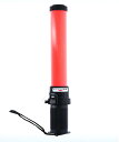 高儀(Takagi) LED 誘導棒 警笛付 54cm 乾電池式 点滅・点灯切替可能 ベルトフック・ハンドストラップ付き 警笛音 約95~100dB/m 赤 ロング 明るい 合図灯 誘導灯 交通整理 夜間工事 駐車場 単2形乾電池 2本使用