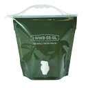 岩谷マテリアル 水タンク ウォッシャブル ウォーターバッグ 5L オリーブグリーン WWB-5OL 注ぎやすいコック付き キャンプ レジャー 防災 約37×36×16cm