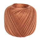 オリムパス製絲(Olympus Thread) エミーグランデ レース糸 合細 Col.738 ブラウン系 50g 約218m