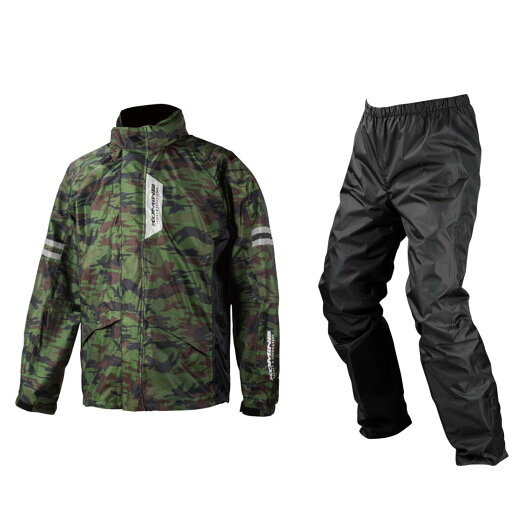 KOMINE バイク用レインウェア 03-539 メンズ Camouflage M KOMINE バイク用レインウェア 03-539 メンズ Camouflage M