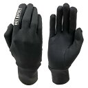 デイトナ(Daytona) バイク用 インナーグローブ 秋冬 伸縮性 裏起毛 ホットバイポリ 4WAYストレッチインナーグローブ XSサイズ 27620 ブラック