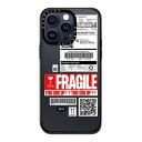 CASETiFY コンパクト i Phone 15 Pro Max ケース MIL規格準拠 (2x MIL-STD-810G) / 1.2mからの落下テストをクリア - PP-0008 - クリア ブラック