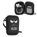 kwmobile in-ear Headphones対応 ケース - イヤホンケース ネオプレン ポーチ 6 x 9 cm Don’t touch my headphonesデザイン