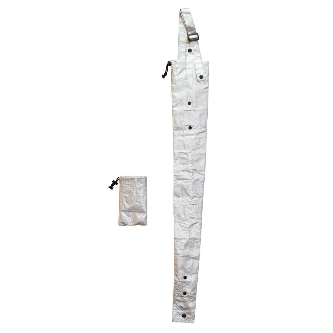 ベストコ(Bestco) 傘カバー シルバー 長さ82.5cm 長傘 折りたたみ傘対応 車内 通勤 通学 雨天快滴 ND-883