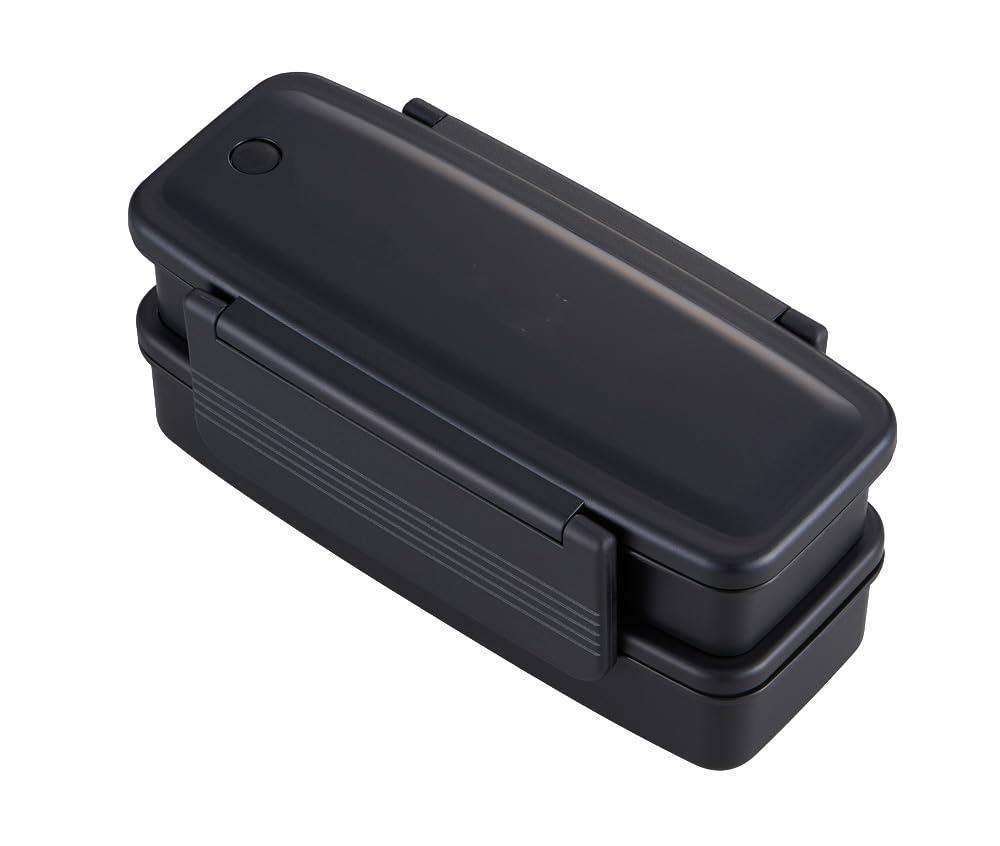 OSK 弁当箱 ランチボックス 二段 仕切付 860ml MAKURO MKR 日本製 抗菌 食洗機 電子レンジ 対応 BLW-12H