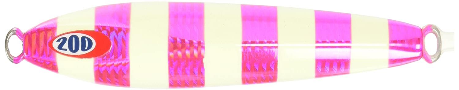 JACKALL(ジャッカル) メタルジグ ルアー アンチョビメタル タイプ2 200g ピンク/グローストライプ