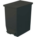 リス(RISU) ソロウ ゴミ箱 ふた付き 45L ブラック ペダルオープン 両開き 抗菌 加工 日本製 おしゃれ キッチン 分別 スリム キャスター付き ダストボックス 177470