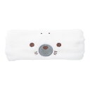 りぶはあと(Livheart) ヘアバンド アニマルきゅうそくタオル アザラシ (全長約26cm) 吸水速乾 やわらかい 17812-12
