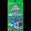 【まとめ買い】スクラビングバブル網戸ワイパー本体 ハンドル、シート2枚 ×2セット