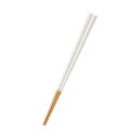 【合格祈願】 藤栄(FUJIEI) ほんとうにすべらないお箸 大人用23cm プレミアム ホワイト 五角 箸職人が作る塗り箸 日本製 食洗器可 HSP-014