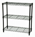 エイアイテック(AITECH)メタルラック本体 ブラウン 60x25x61.8cm 19φスチールラックセット NS-6025BR