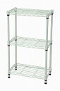 エイアイテック(AITECH) メタルラック本体 ホワイト 45x25x61.8cm 19φスチールラックセット NS-4525WH