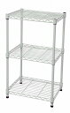 エイアイテック(AITECH) メタルラック本体 ホワイト 45x35x61.8cm 19φスチールラックセット NS-4535WH