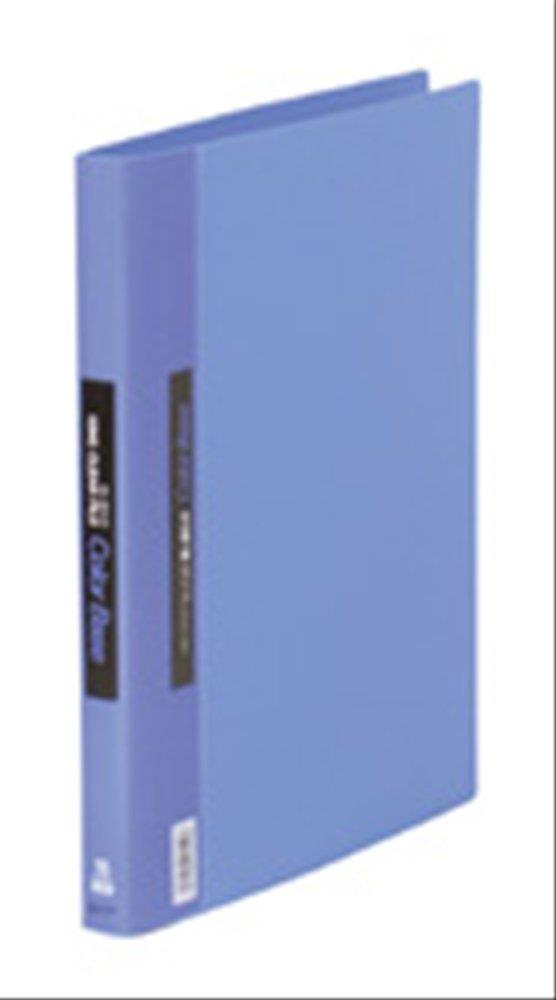 キングジム クリアファイル カラーベース 差替式 最大収納65ポケット 30穴 A4タテ 青 139-B