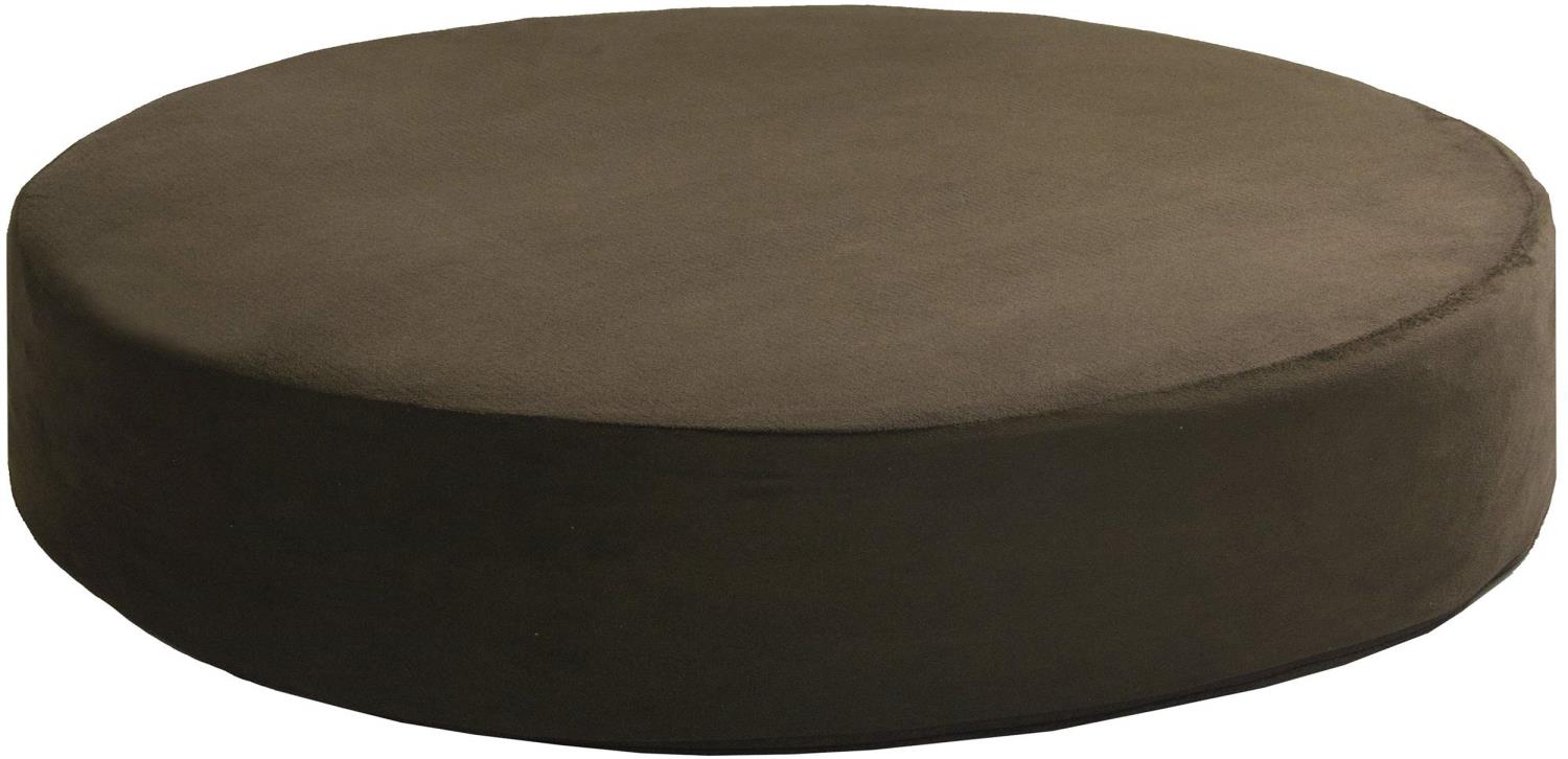 宮武製作所 座布団 ダークブラウン丸形 直径50×奥行き50×高さ15cm リビング CN-50RDBR