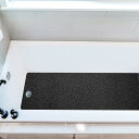COSYLAND バスタブマット ソフト テクスチャ加工 バスタブマット 39.37x16インチ ノンスリップ快適 バスルームマット 排水口付き PVCヘチママット ウェットエリア用 速乾