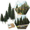 松の木モデル 樹木 モデルツリー ツリー模型 38本 HO OOゲージ用 5.2-12.6cm風景 箱庭 鉄道模型 建物模型 情景コレクション ジオラマ 教育 DIY