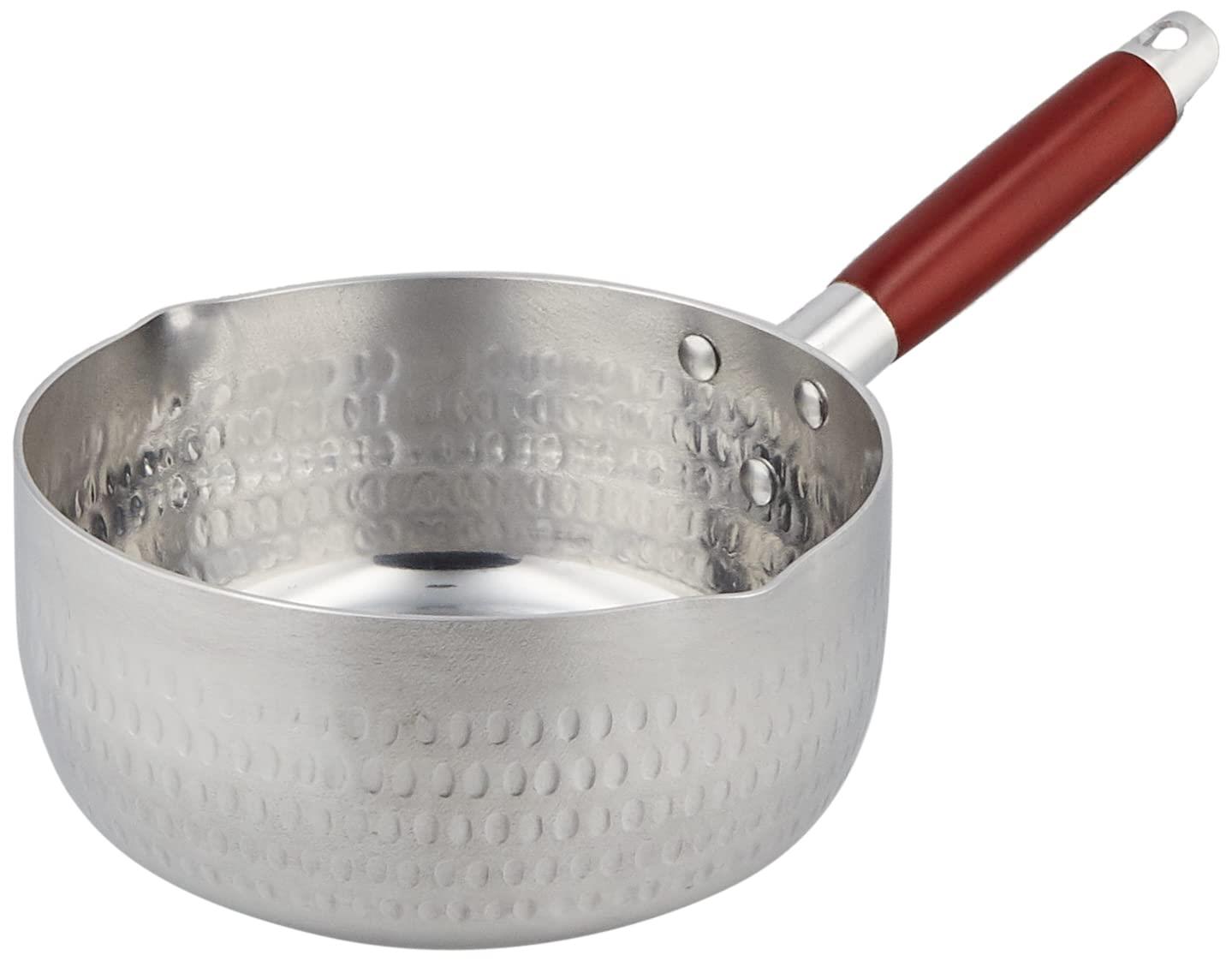 和平フレイズ(Wahei freiz) 気軽に使える アルミ 雪平鍋 18cm 煮物 茹で物 味噌汁 沸かす IH/ガス対応 味むすび RB-2586