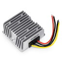 ADPOW 車用 DC/DC コンバータ レギュレータ 防水 12Vステップアップ13.8V 12V13.8V 18A 248W