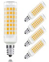 E11 LED電球 7W 75Wハロゲンランプに相当 全方向広配光 高輝度 800lm 調光器対応 密閉器具対応 日本PSE認証済 家用 省エネ 電球色 2個入り (電球色 3000k(5個))