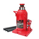 BIG RED ダルマジャッキ 20t ボトルジャッキ 油圧式 最低位220mm/最高位420mm 車用 スチール製 荷重20トン 車整備 タイヤ交換 レッド TJ92004D