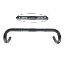 BNVB 自転車用ハンドル 25.4/31.8mm アルミ合金製 ロードバイクドロップハンドル 380/400/420mm 直径:25.4mm