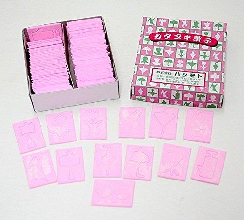 型抜き（かたぬき） 易しい＆難しいタイプ 計100枚入 型見本・削り棒付き