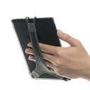 TFY ハンドストラップ ホルダー フィンガーグリップ ソフトPU付き Kindle Eリーダー対応 -Fire 7” / Fire HD 8 / iPad mini/Galaxy Tab S 8.4 / Galaxy Tab 2 / 3 / 4 / Galaxy Tab 7.7 -グレー